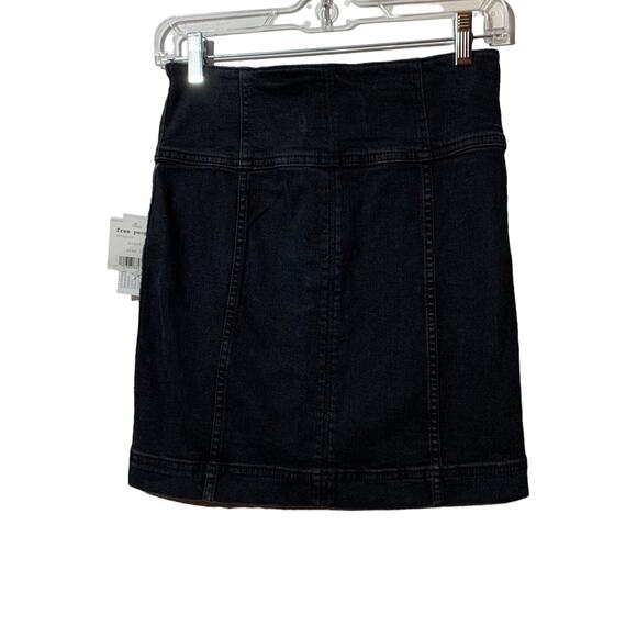 Free People Modern Femme Corset Skirt Sz 0 - Picture 5 of 13
